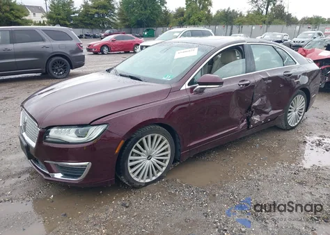 2017 Lincoln Mkz Reserve from USA, damaged, VIN 3LN6L5F96HR600680